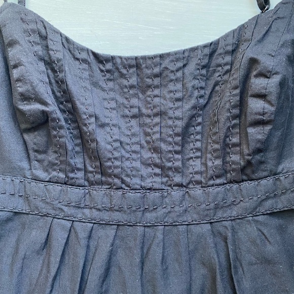 Embroidered Spaghetti Strap Dress - Picture 9 of 10